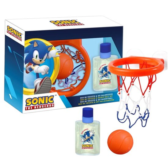 Set cu apa de toaleta si cos de basket, pentru baieti, Sonic the Hedgehog 1904 [1]