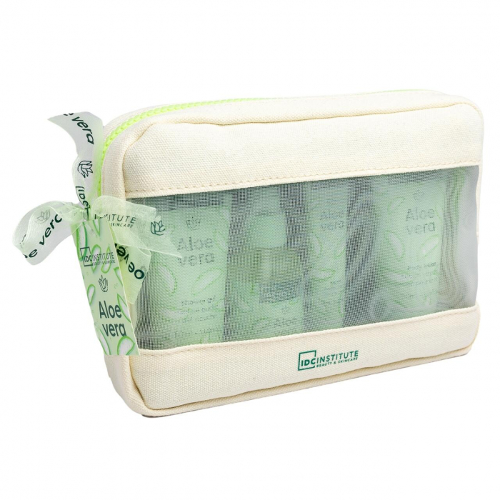 Set cu produse de baie Aloe Vera Travel Essential, IDC Institute, 44157 [3]