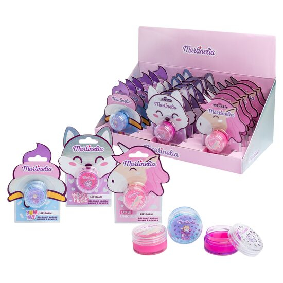 Set de 18 bucati Balsam de buze cu arome fructate, World, 35079, Martinelia [1]