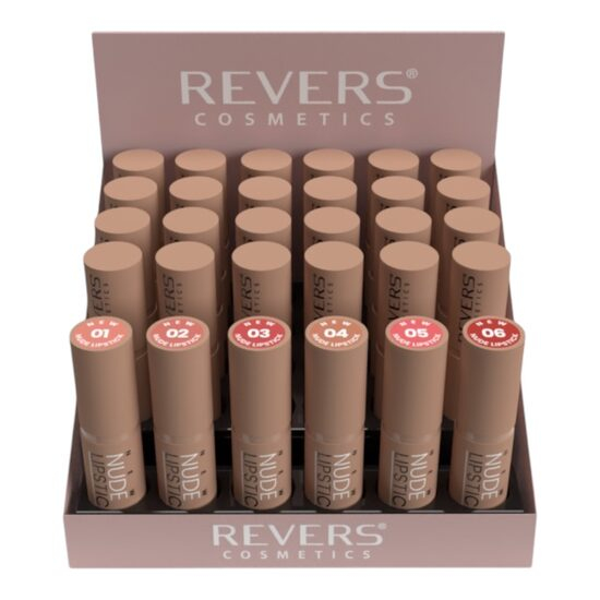 Set de 24 buc Ruj de buze New Nude Lipstick, Revers, cu testere [1]
