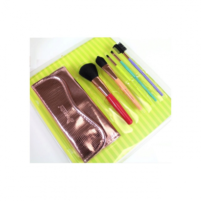 Set de 6 Pensule machiaj Lux , Bamboo, Nascita [3]