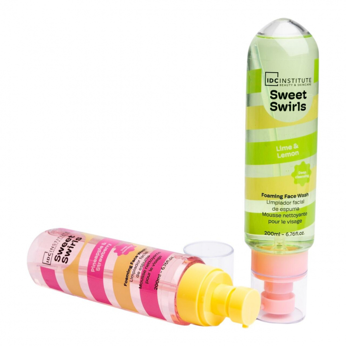 Set de 8 Bucati asortate Demachiant facial gel Sweet Swirls, 200ml, IDC Institute, 44125 [5]