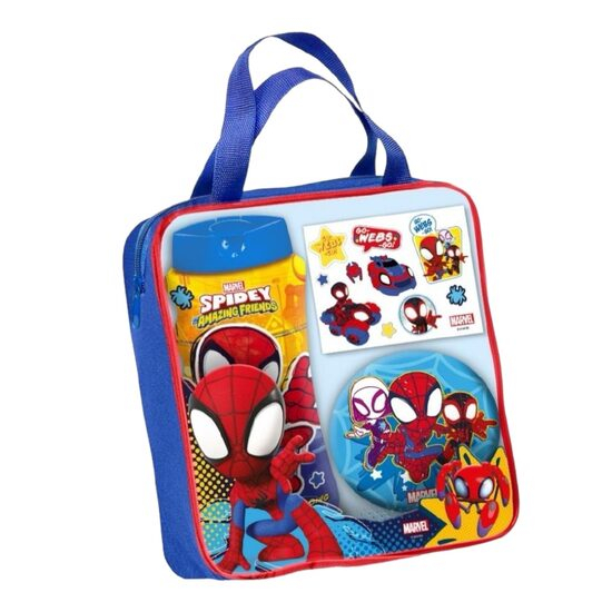 Set de baie Spidey, 2555, cu gel de dus, burete si tatuaje temporare [1]