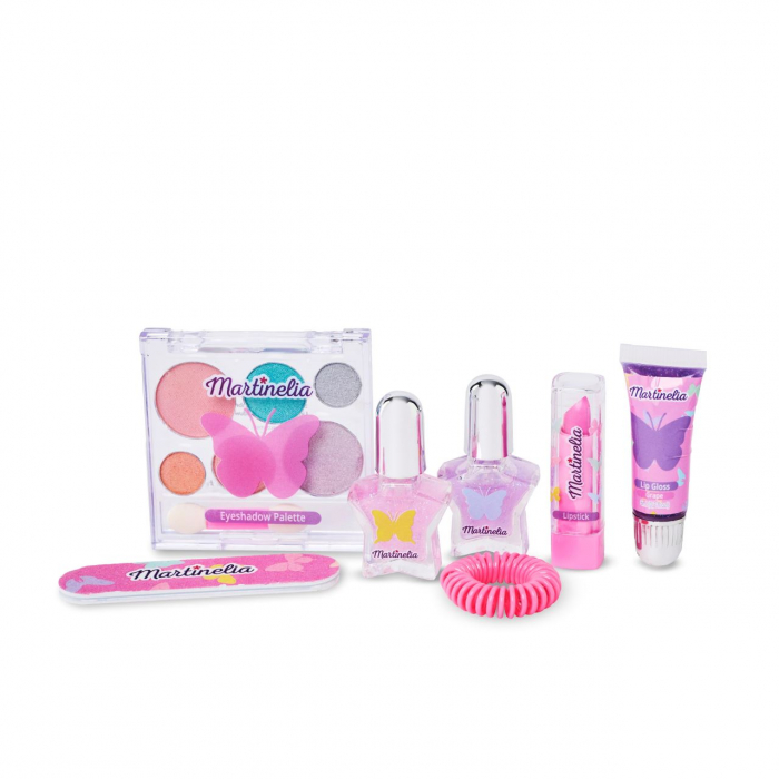 Set de frumusete si penar Shimmer Wings Pencil Case & Beauty Set Martinelia 30605 [2]