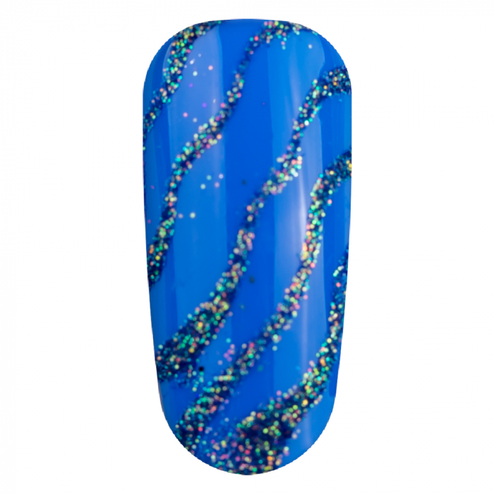 Set decor unghii, Lila Rossa, sclipici cu efect neon [11]