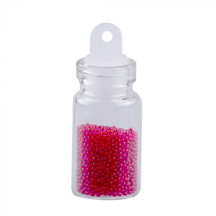 Set decor unghii, sticlute pietricele tip caviar, 12 buc, DU19-4 [4]