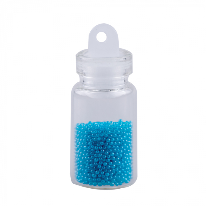 Set decor unghii, sticlute pietricele tip caviar, 12 buc, DU19-4 [2]
