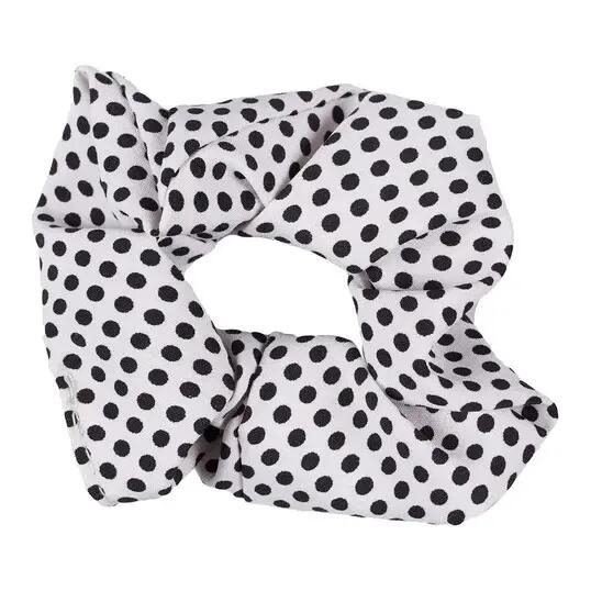 Set doua elastice de par Top Choice 23859, Black & White Dots [3]