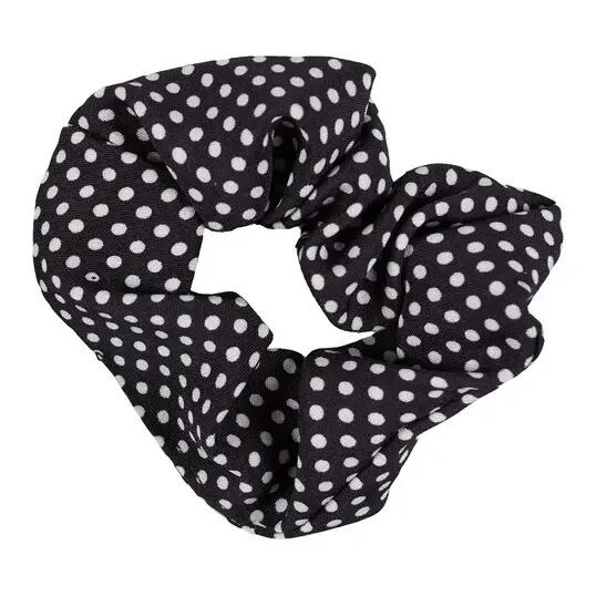 Set doua elastice de par Top Choice 23859, Black & White Dots [2]