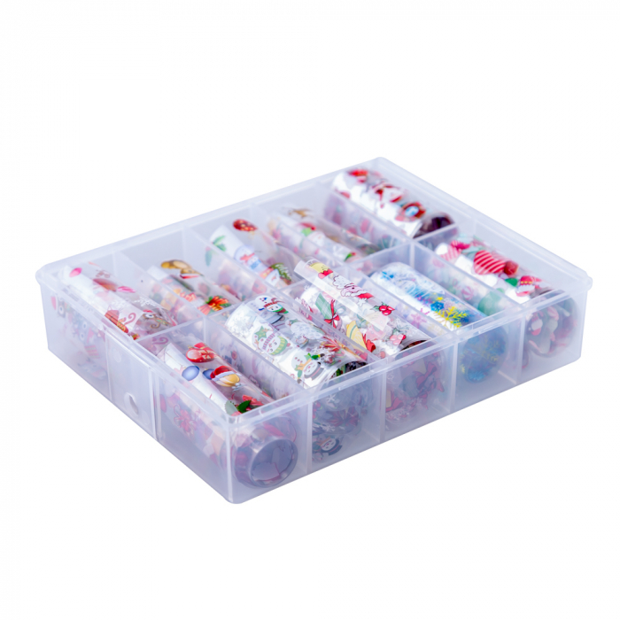 Set folii de transfer Lila Rossa, Christmas Day Collection, 10 buc [3]