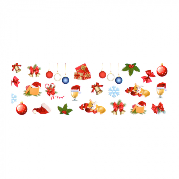 Set folii de transfer Lila Rossa, Christmas Day Collection, 10 buc [10]
