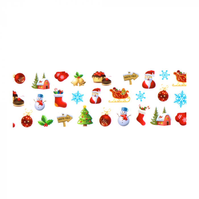 Set folii de transfer Lila Rossa, Christmas Day Collection, 10 buc [7]
