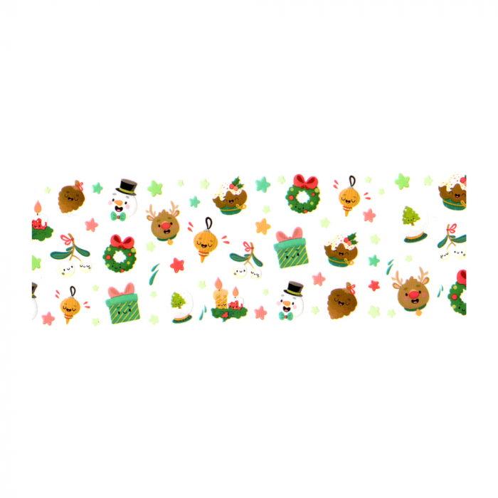 Set folii de transfer Lila Rossa, Christmas Night Collection, 10 buc [11]