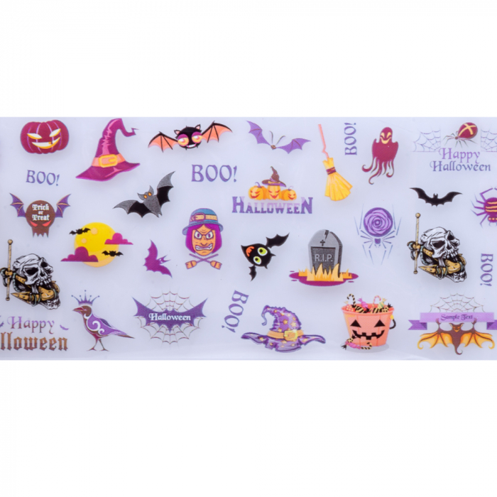 Set folii de transfer Lila Rossa, Halloween Collection, 10 buc [12]