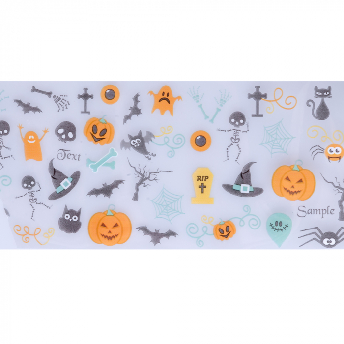 Set folii de transfer Lila Rossa, Halloween Collection, 10 buc [3]
