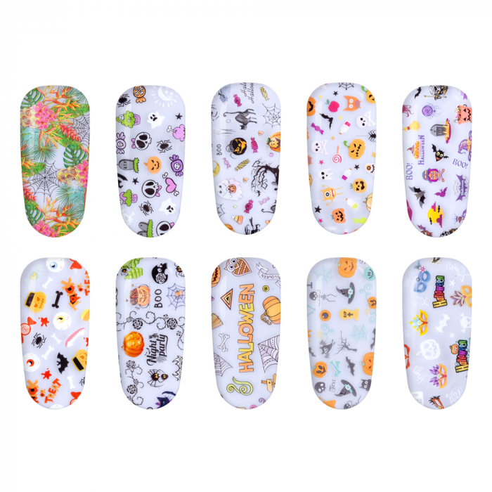 Set folii de transfer Lila Rossa, Halloween Collection, 10 buc [6]