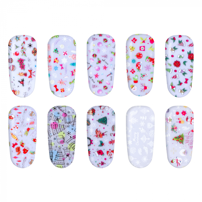Set folii de transfer Lila Rossa, Holiday Collection, 10 buc [6]
