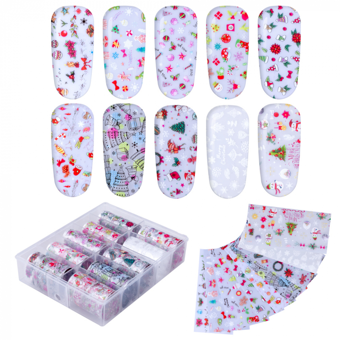 Set folii de transfer Lila Rossa, Holiday Collection, 10 buc [5]