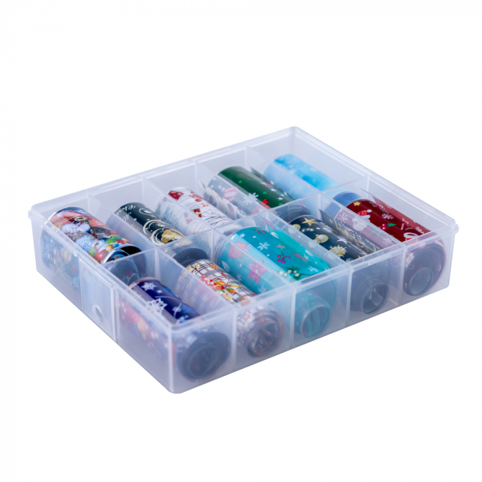 Set folii de transfer Lila Rossa, Magic Winter Collection, 10 buc [3]