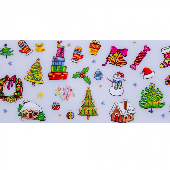 Set folii de transfer Lila Rossa, Santa's Collection, 10 buc [10]