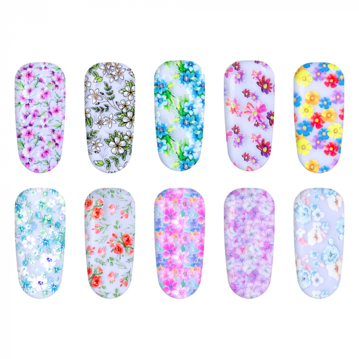 Set folii de transfer Lila Rossa, Spring Collection, 10 buc [6]