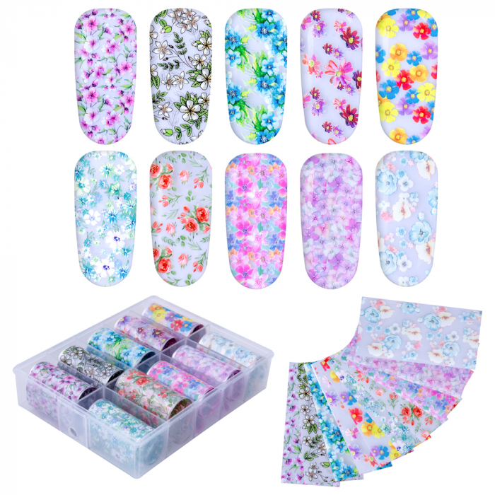 Set folii de transfer Lila Rossa, Spring Collection, 10 buc [5]