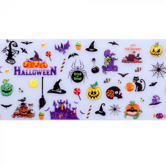 Set folii de transfer Lila Rossa, Trick Or Treat Collection, 10 buc [4]