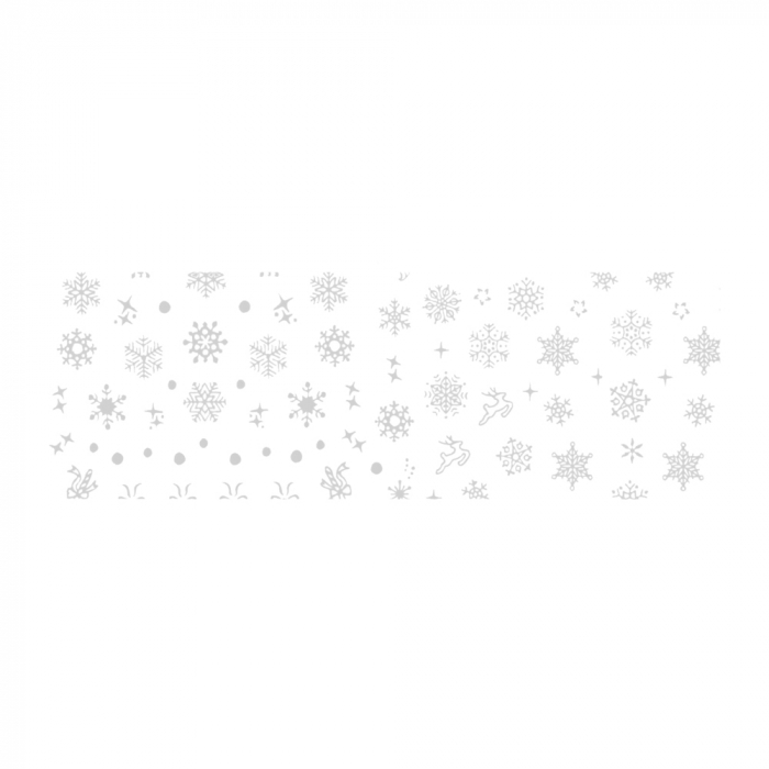 Set folii de transfer Lila Rossa, Winter Lace Collection, 10 buc [2]