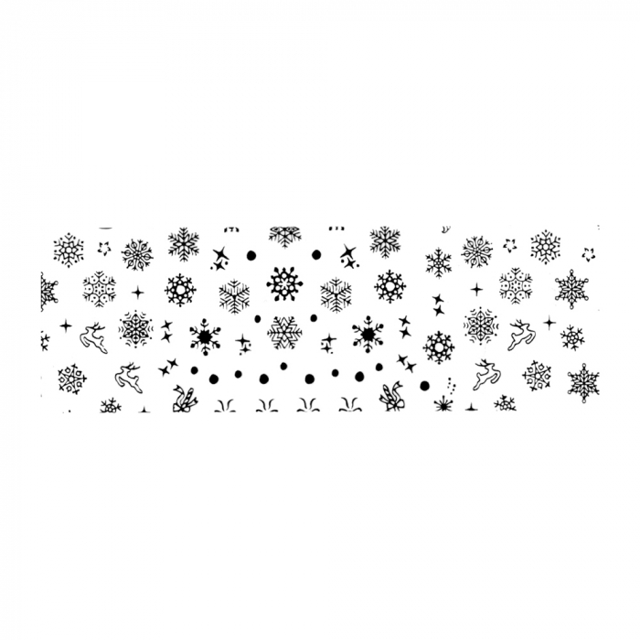 Set folii de transfer Lila Rossa, Winter Lace Collection, 10 buc [10]
