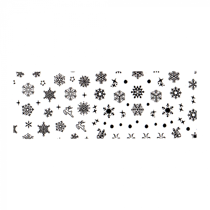 Set folii de transfer Lila Rossa, Winter Lace Collection, 10 buc [7]