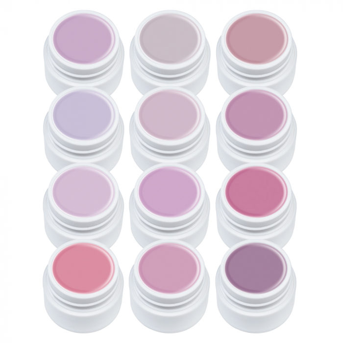 Set gel color Lila Rossa, Nude Series, 12 geluri [2]