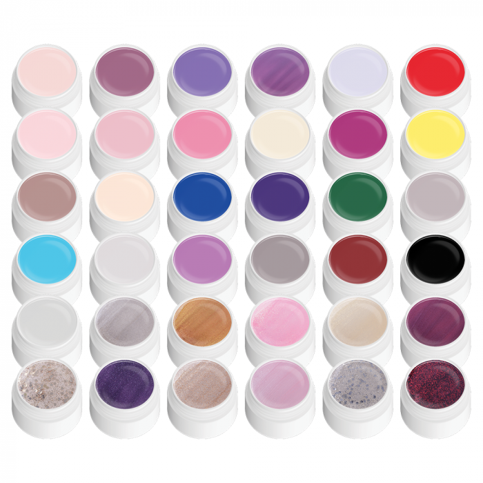 Set gel color Lila Rossa, Winter Series, 36 geluri [4]