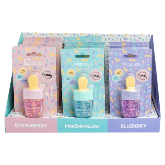 Set Gloss buze Lip Plumper, Candy 12206, mix 18 bucati, 12206, IDC Institute [3]