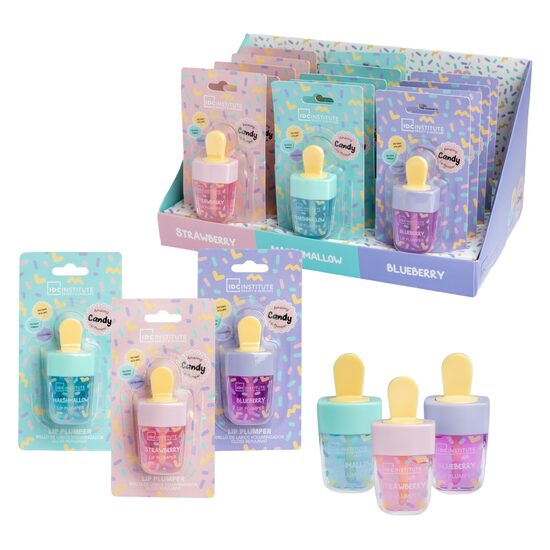 Set Gloss buze Lip Plumper, Candy 12206, mix 18 bucati, 12206, IDC Institute [1]