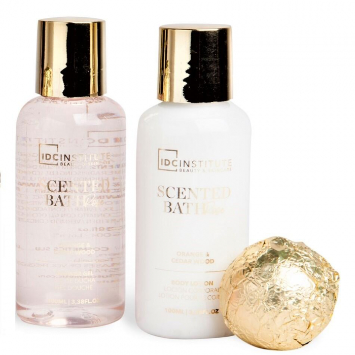 Set ingrijire corporala Scented Bath Rose IDC Institute 42134, 310 ml [4]