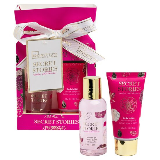 Set ingrijire corporala Secret Stories, Rose Edition, IDC Institute 42288 [1]