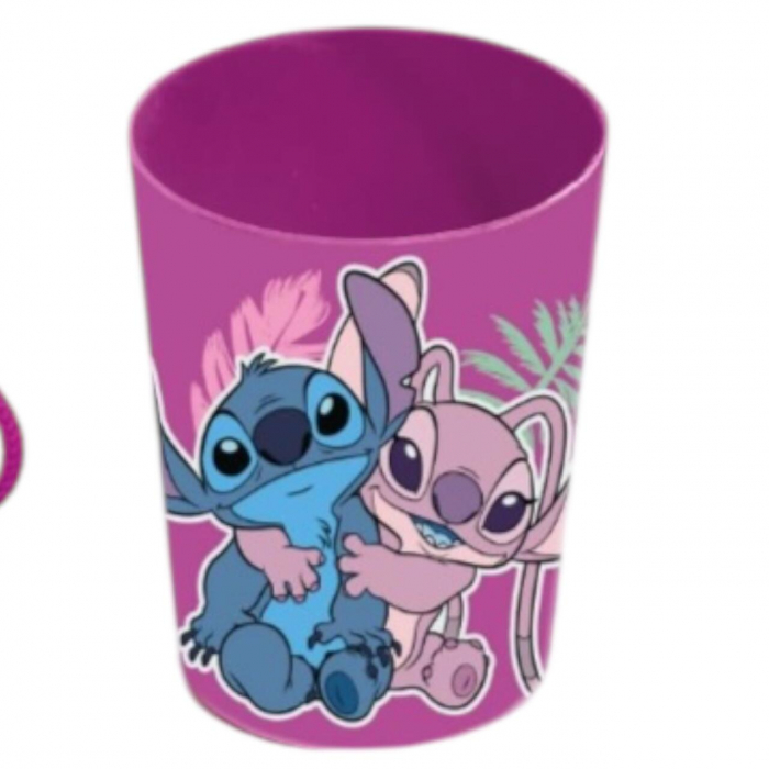Set ingrijire dentala pentru copii, pahar, pasta de dinti, periuta si etui, Stitch, 1278 [4]