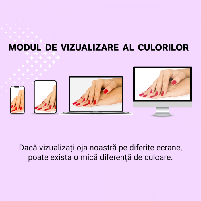 Set lac de unghii, Lilac, Gel Effect 2, 12 bucati, 6 culori, 6 lichide pregatire [15]