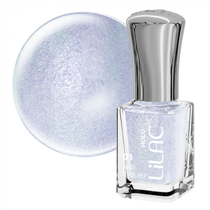 Set lac de unghii Lilac, Holographic, 12 culori [10]