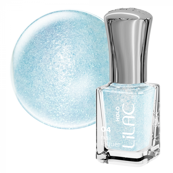 Set lac de unghii Lilac, Holographic, 12 culori [13]