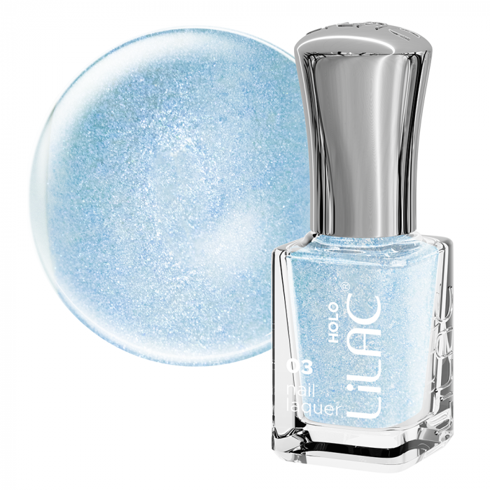 Set lac de unghii Lilac, Holographic, 12 culori [12]