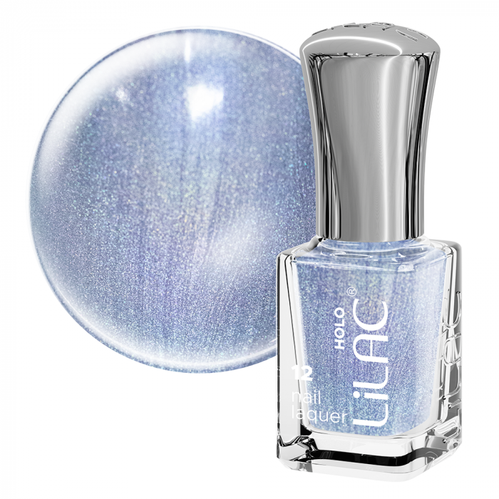 Set lac de unghii Lilac, Holographic, 12 culori [4]
