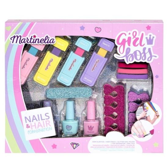 Set lac de unghii si creta pentru par Martinelia 35001 [1]