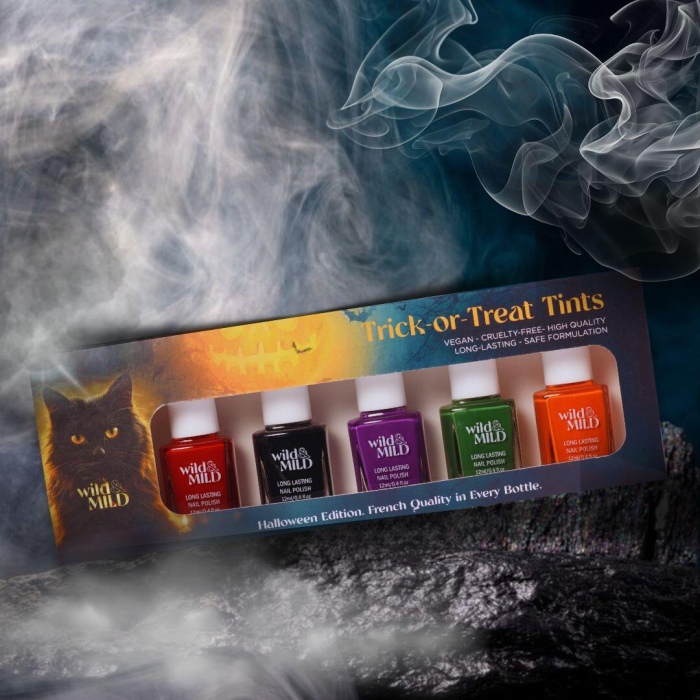 Set lac de unghii Trick or Treat Tints , 5x12ml Limited Edition – Halloween Edition, 63102, Wild&Mild [3]