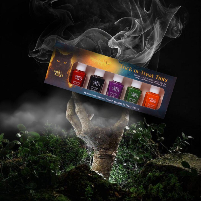 Set lac de unghii Trick or Treat Tints , 5x12ml Limited Edition – Halloween Edition, 63102, Wild&Mild [5]