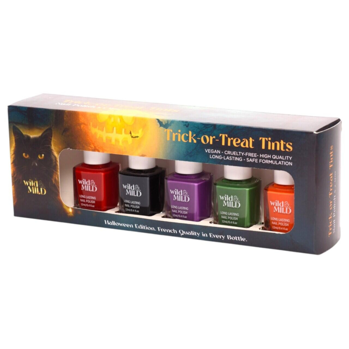 Set lac de unghii Trick or Treat Tints , 5x12ml Limited Edition – Halloween Edition, 63102, Wild&Mild [6]
