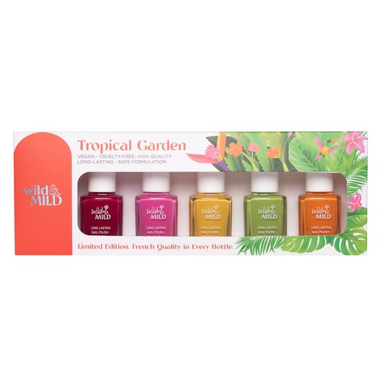 Set lac de unghii Tropical Garden, 60866, Wild&Mild, 5x12 ml [1]