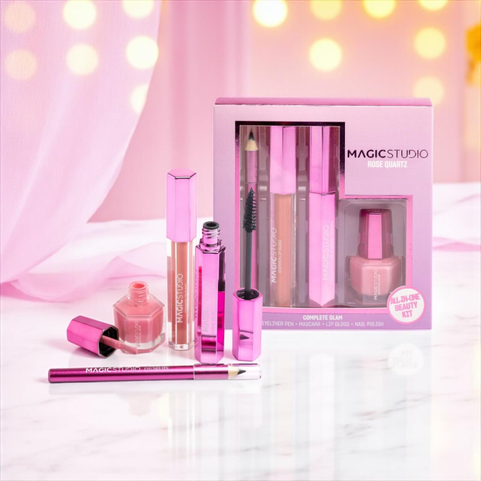Set machiaj Rose Quartz Complete Glam, Magic Studio, 44236 [4]