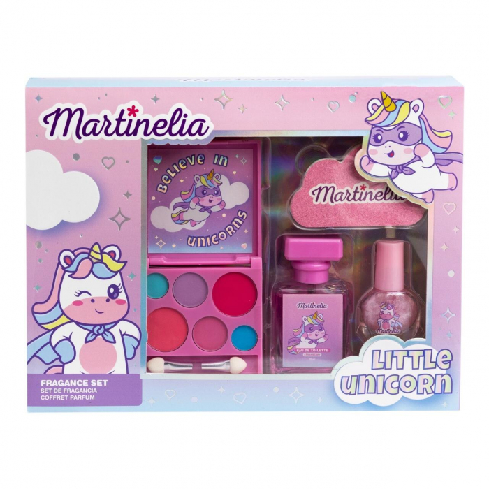 Set machiaj si parfum pentru fetite Little Unicorn, 12018, Martinelia [3]