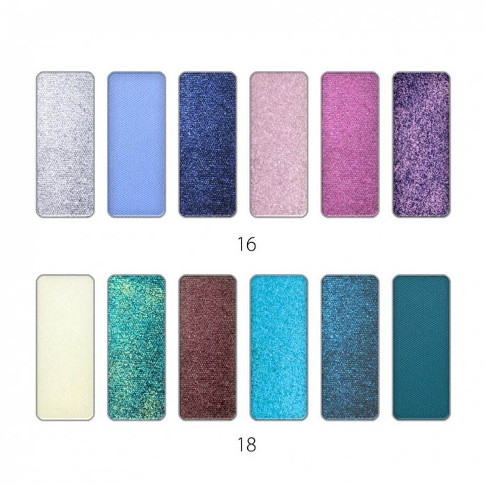 Set mix 12 farduri de pleoape New City Trends, Revers, nr 15, 16, 17, 18 [7]